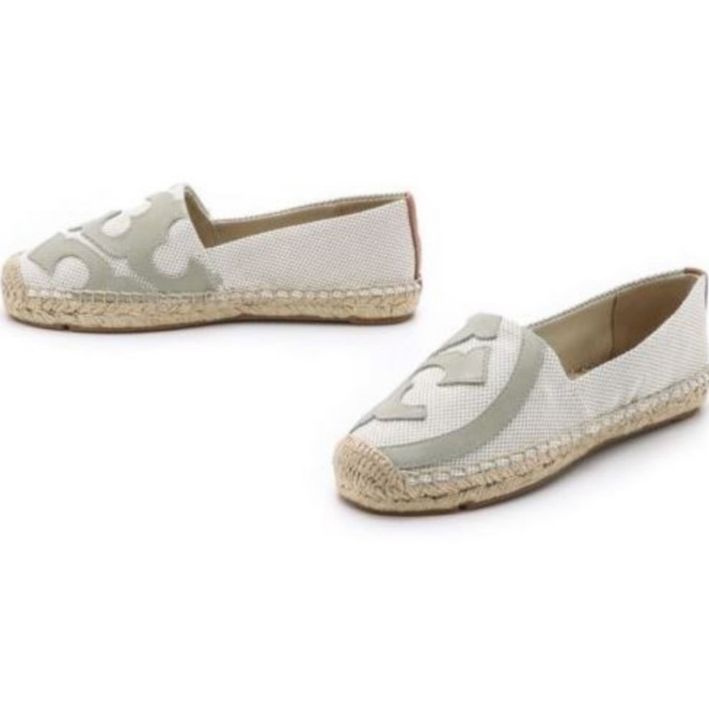 Tory. Itch Gray Slip on Canvas Shoes